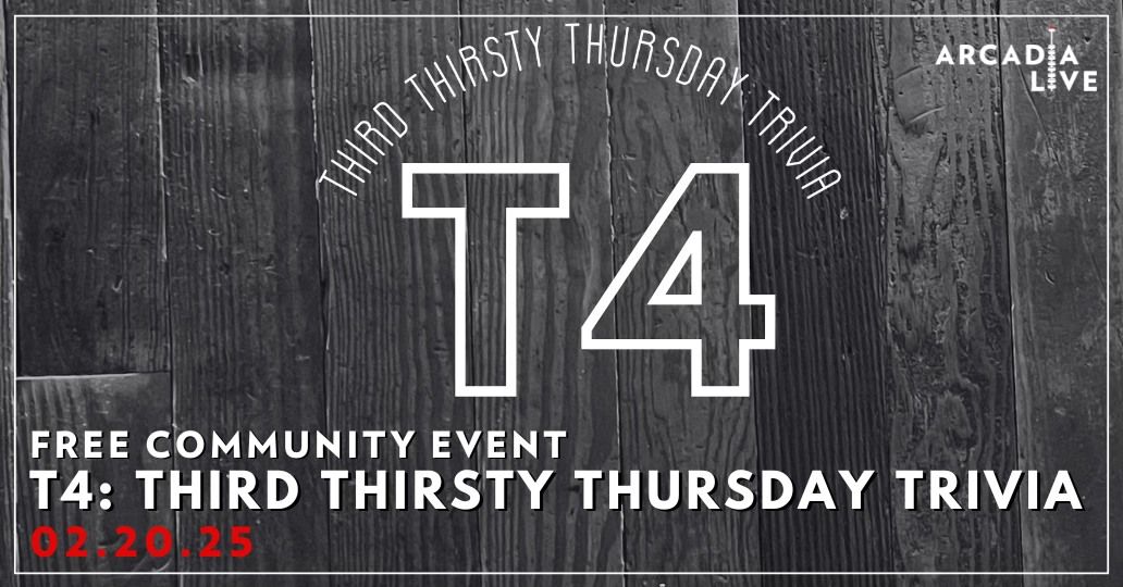 T4: Third Thirsty Thursday Trivia 