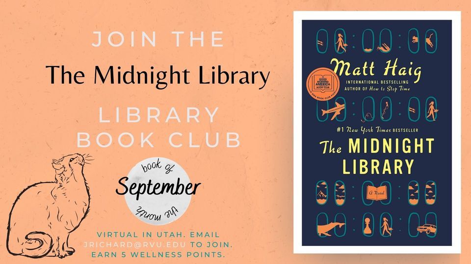 RVU Fiction Book Club: The Midnight Library, Rocky Vista University ...