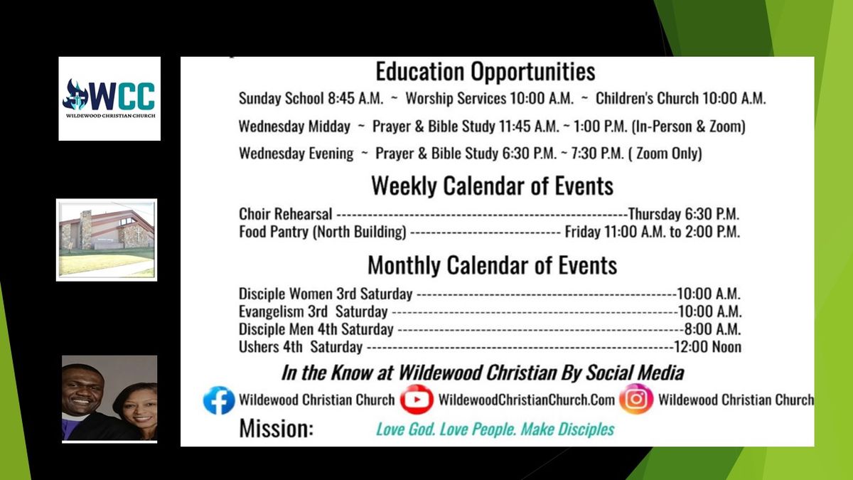 WCC's Education Opportunities 