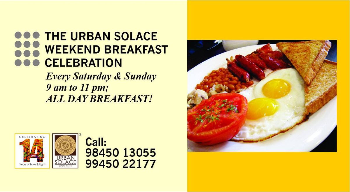 The Urban Solace Weekend Breakfast Celebration 