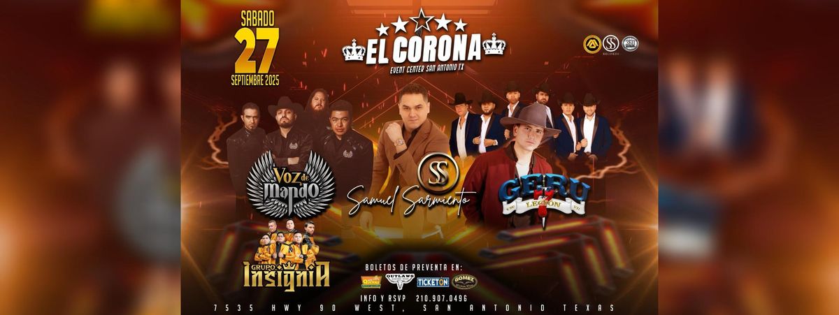 SAMUEL SARMIENTO, VOZ DE MANDO & M\u00c1S