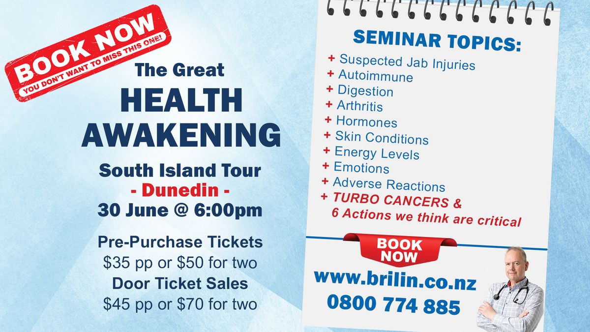 The Great Health-Awakening Seminar Dunedin