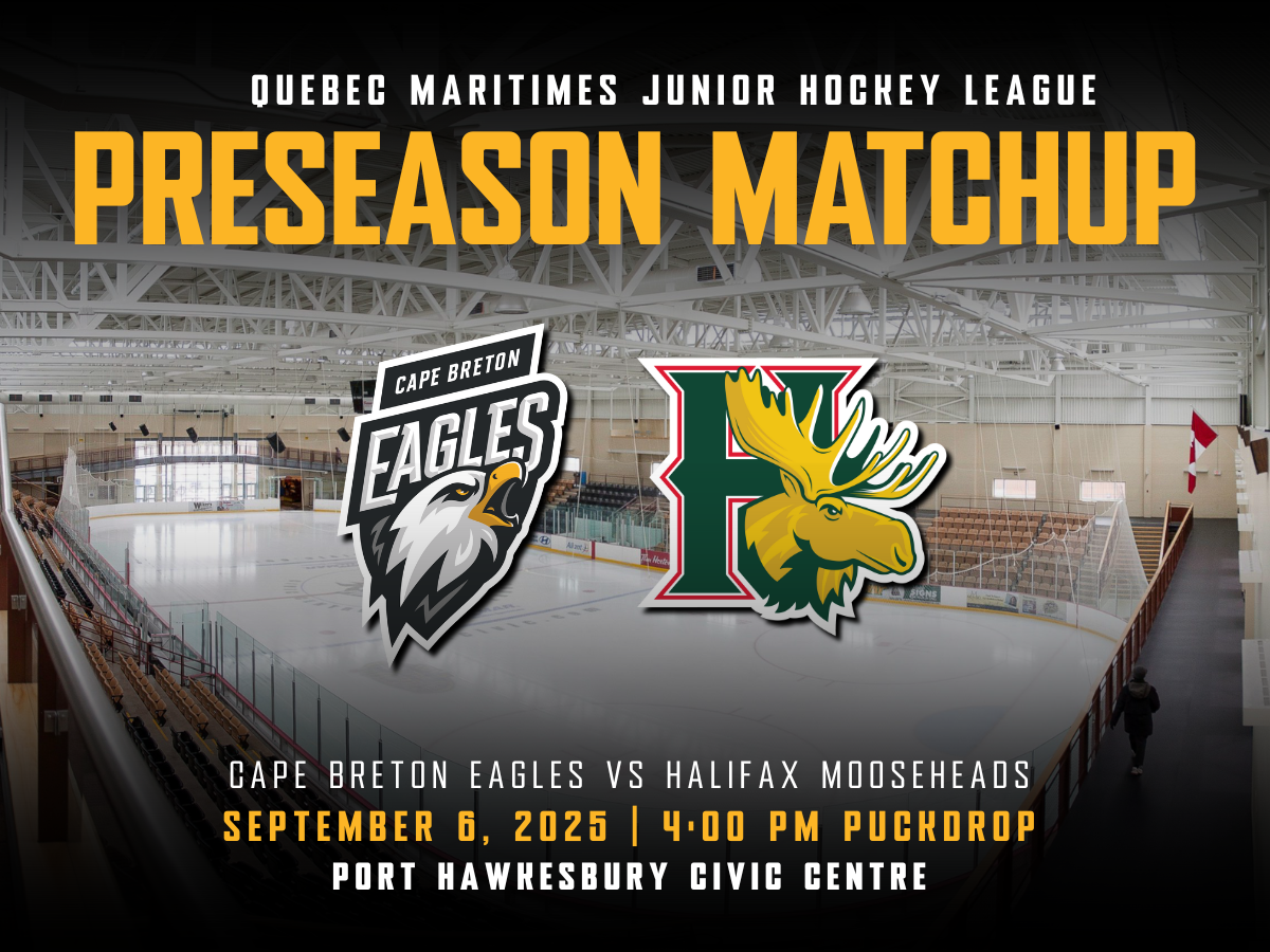Halifax Mooseheads at Cape Breton Eagles at Centre 200