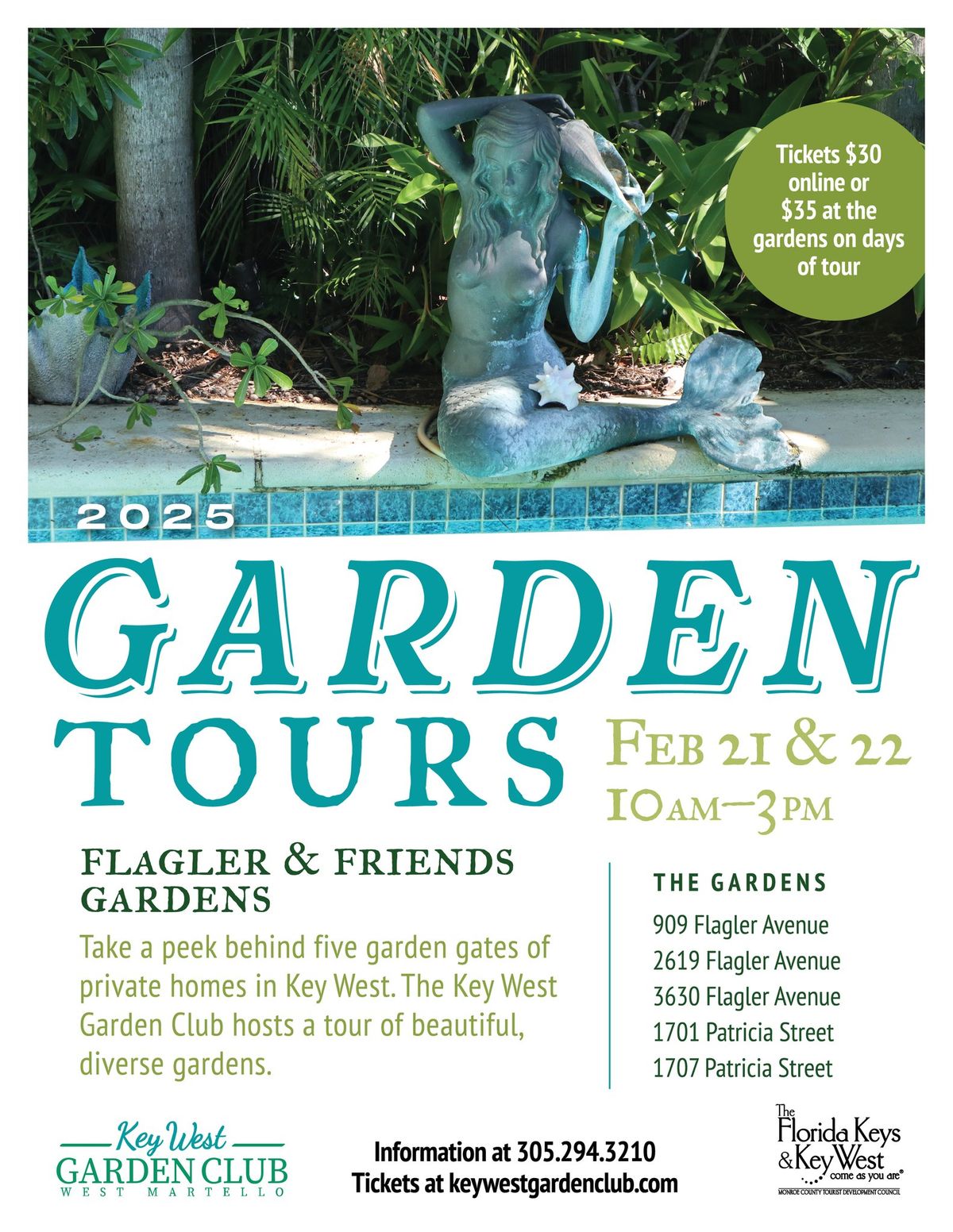 Key West Garden Club Garden Tours