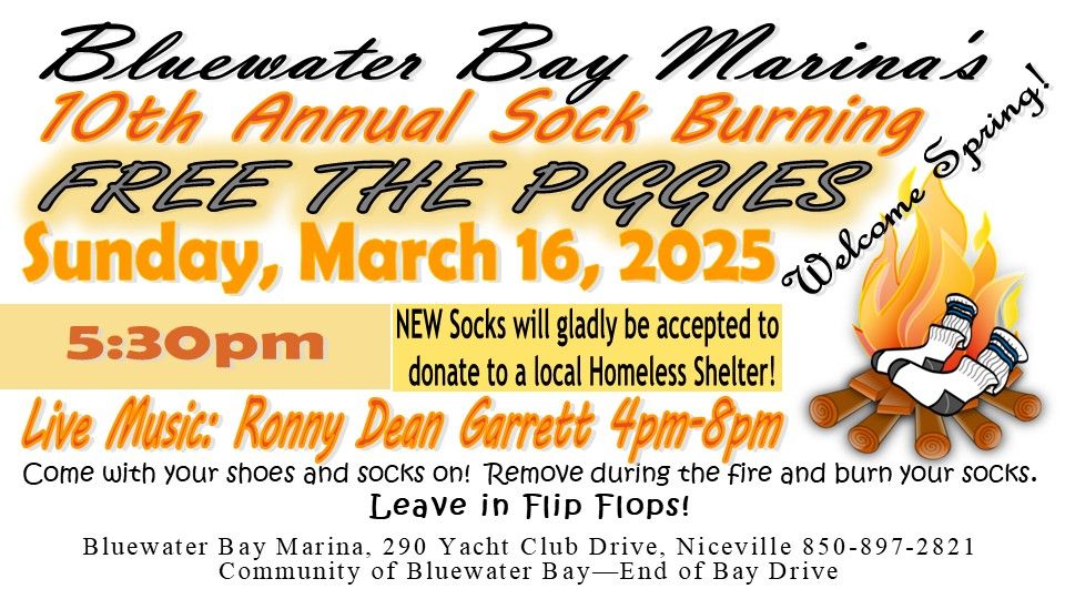 10th Annual Sock Burning