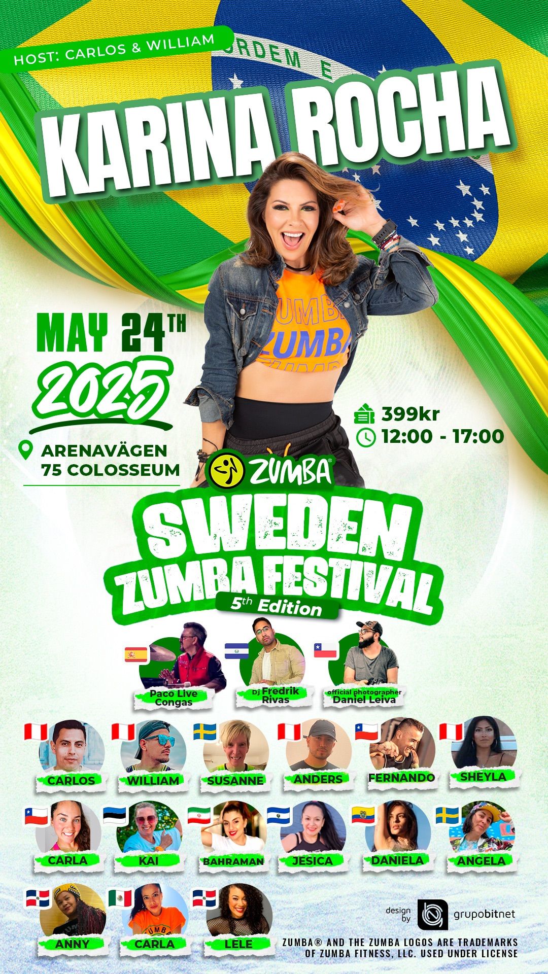 Sweden Zumba Festival 5 Edition \ud83c\uddf8\ud83c\uddea