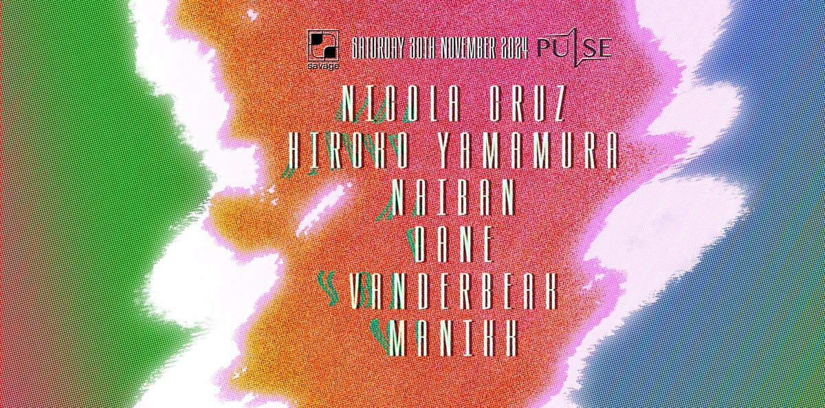 Pulse Invites Nicola Cruz & Hiroko Yamamura