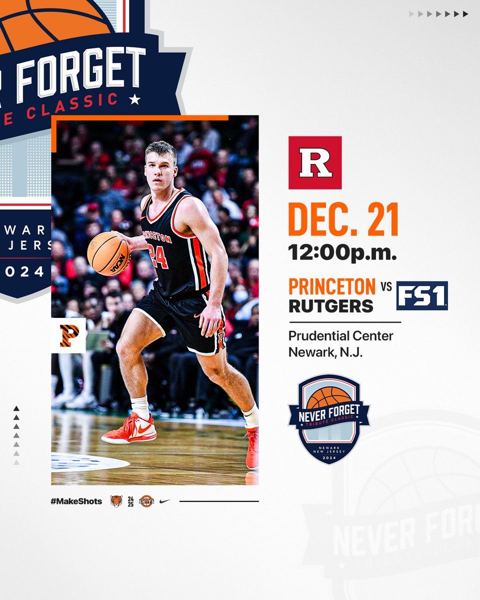 Never Forget Tribute Classic: Rutgers Scarlet Knights vs. Princeton Tigers