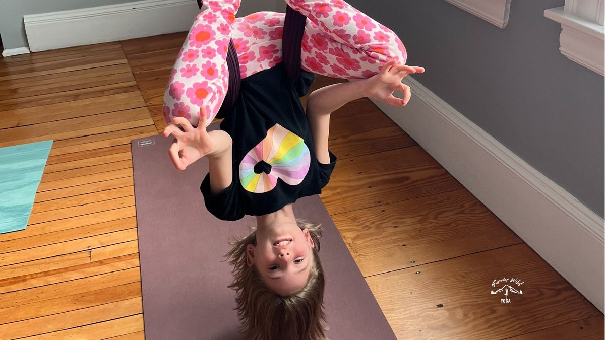 Aerial Yoga : Me & My Pal