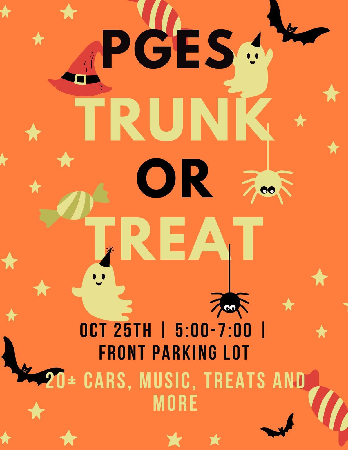 PGES PTO Trunk or Treat