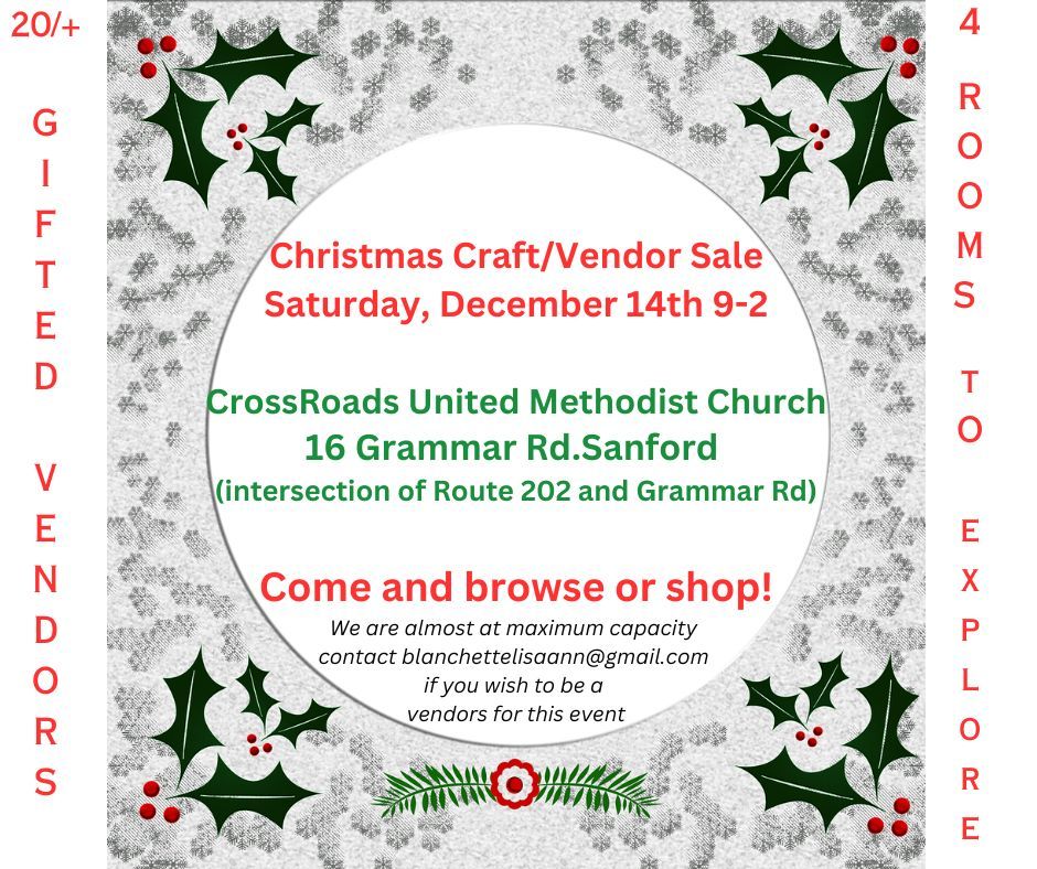 Christmas Craft\/Vendor Fair