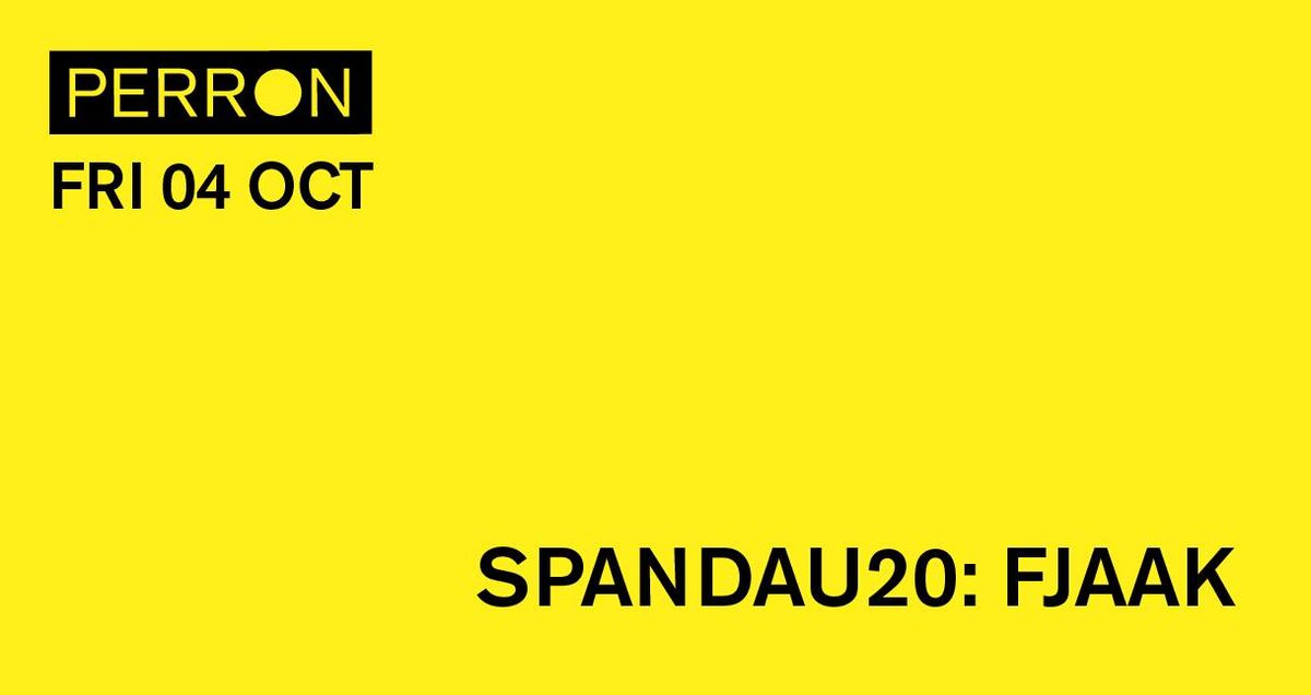 SPANDAU20: FJAAK