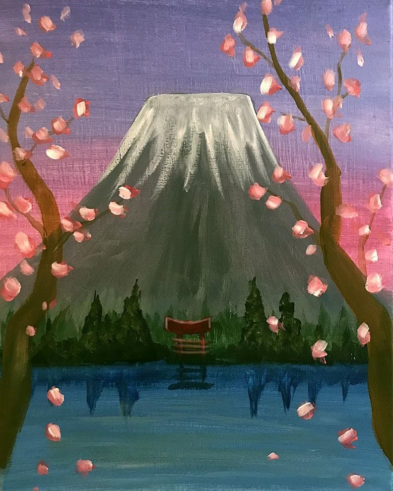 Painting & Brews - "Cherry Blossoms"