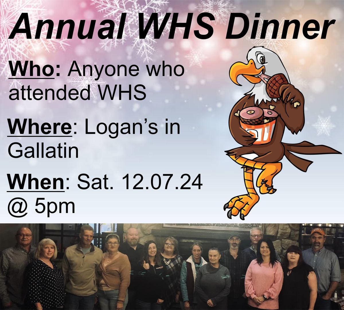 WHS Fall Dinner