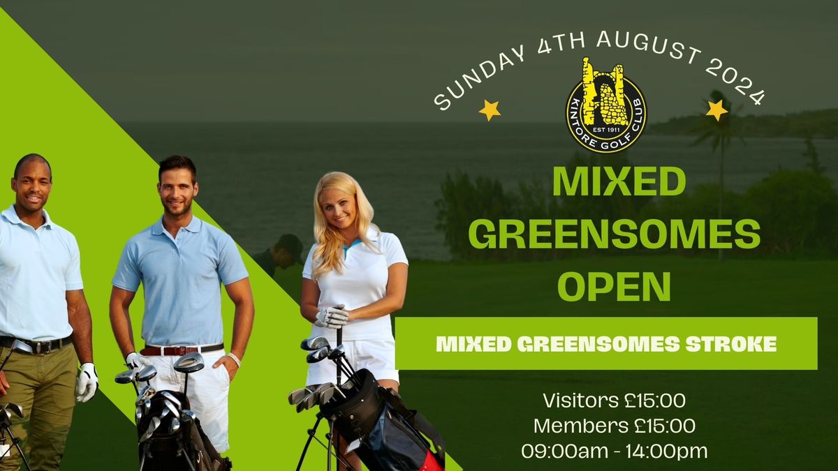 Mixed Greensomes Open (Mixed Greensomes Stroke)