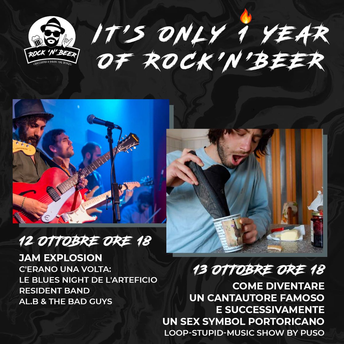 It's Only 1 Year of Rock'n'Beer - 1\u00b0 compleanno del Rock'n'Beer