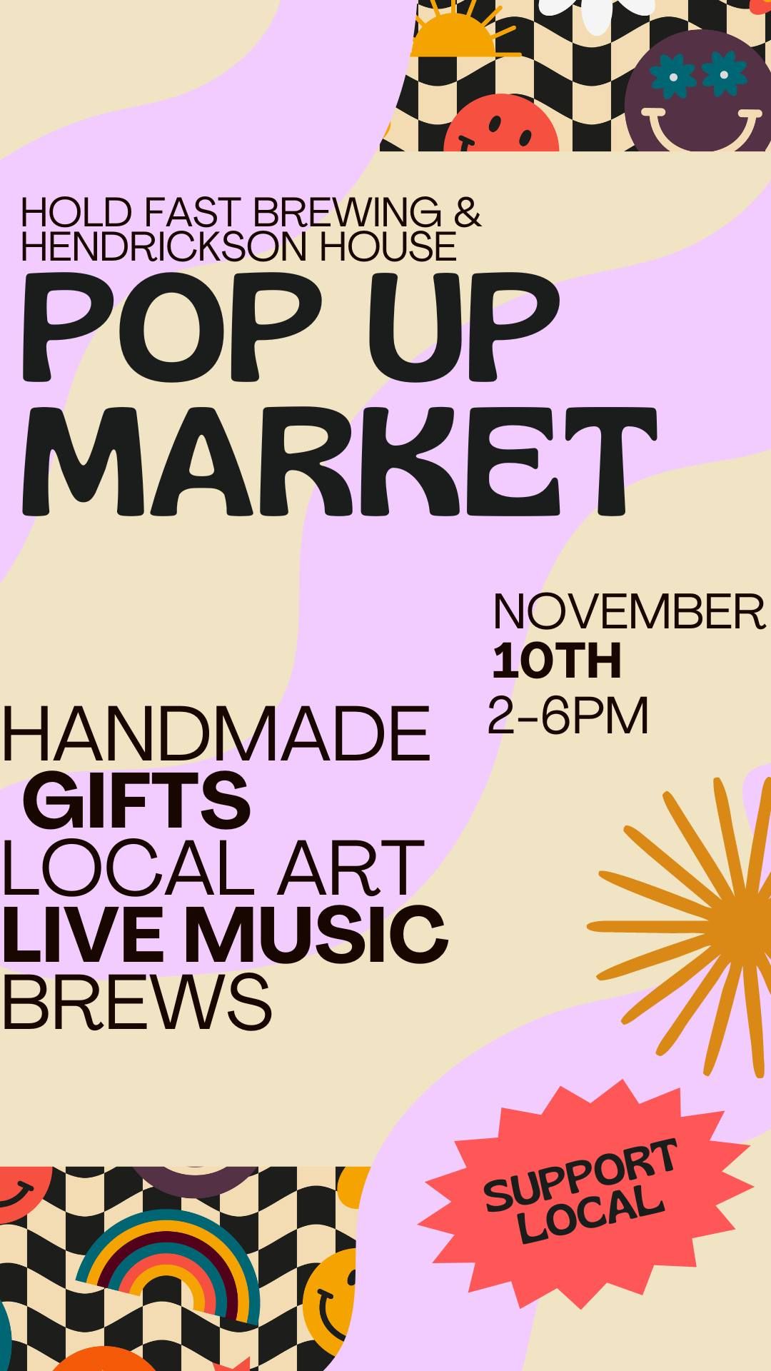  Pop Up Market at Hold Fast Brewing