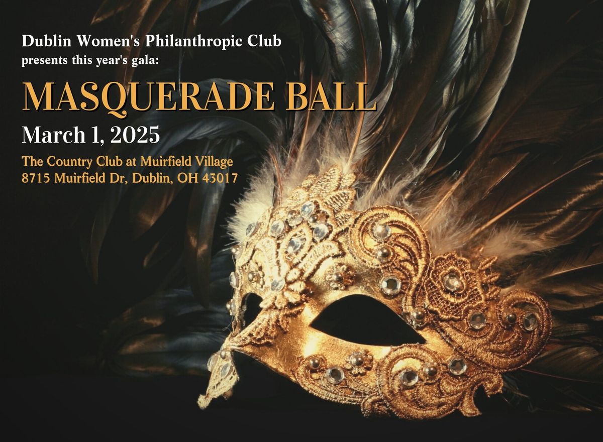 Annual DWPC Gala - Masquerade Ball