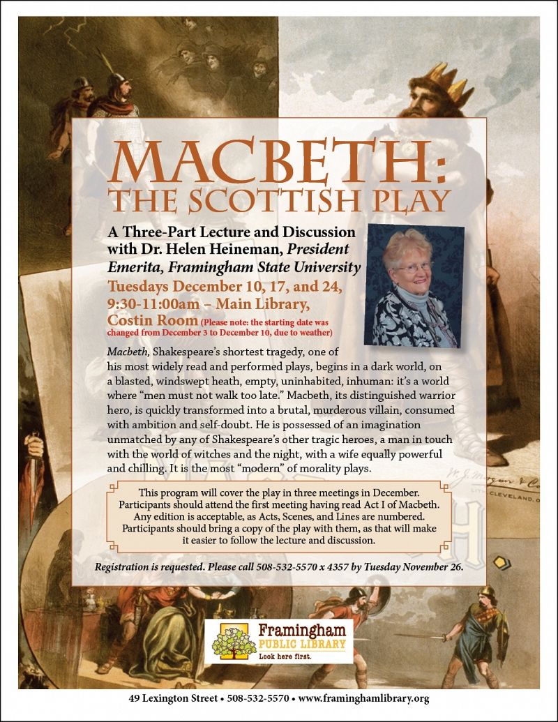 Macbeth - Discussion at Guthrie Theater - Wurtele Thrust Stage