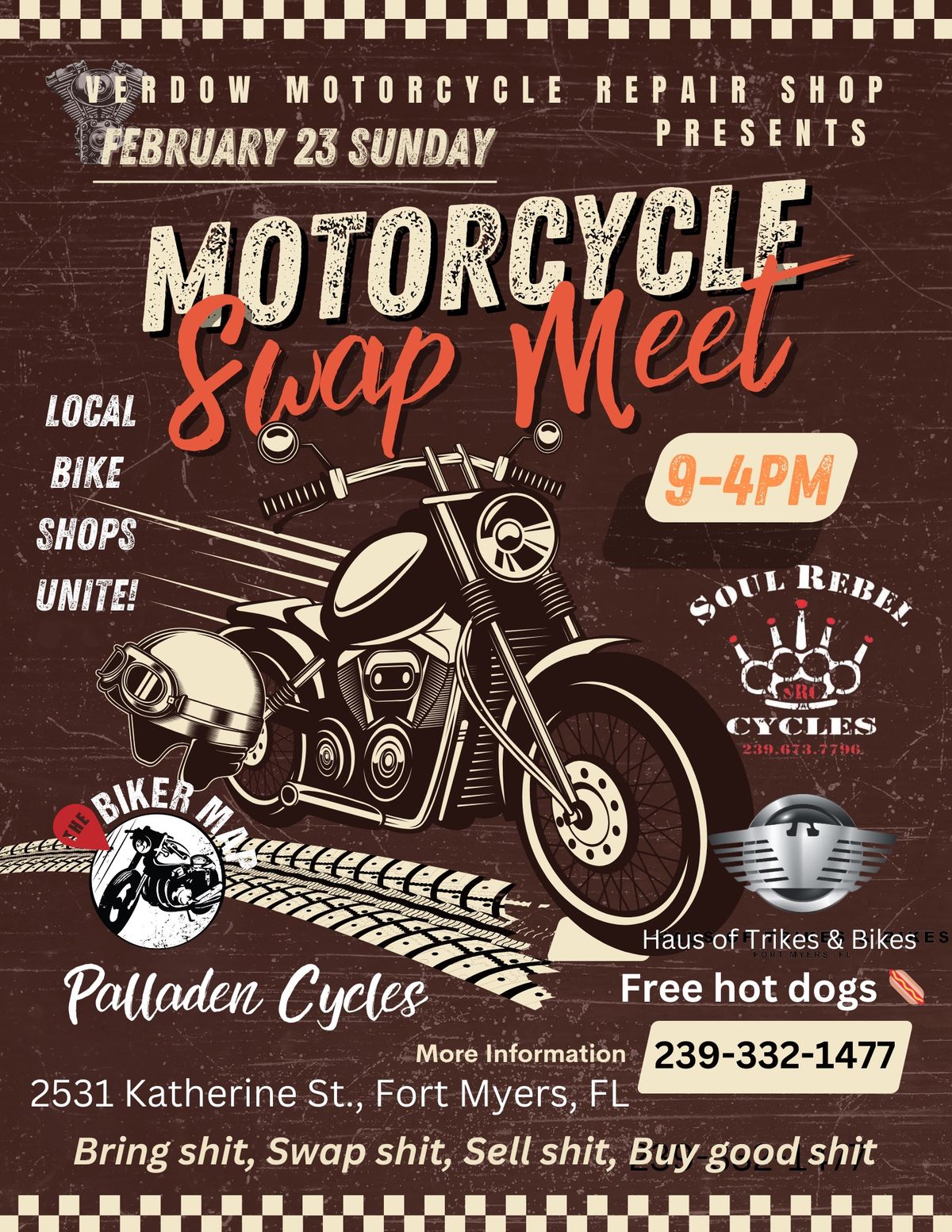 Swap Meet Verdow Motorcycles 