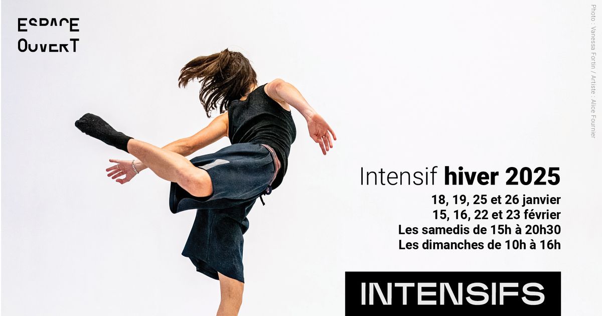 Intensif d'hiver - 2025 