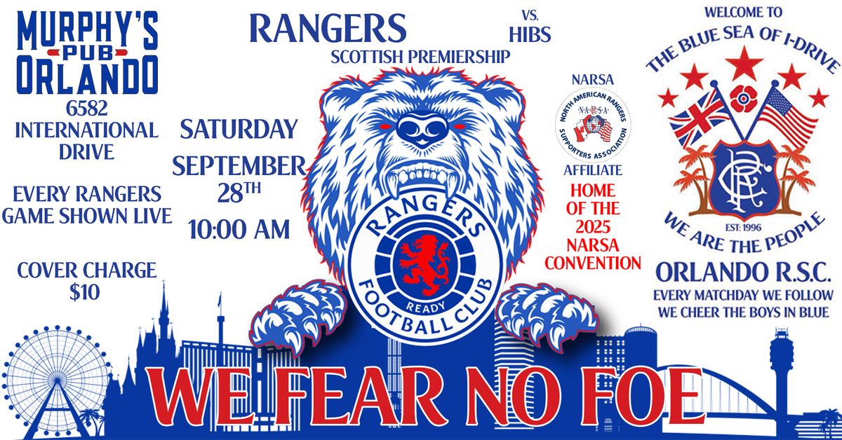 SPL: RANGERS vs. Hibs