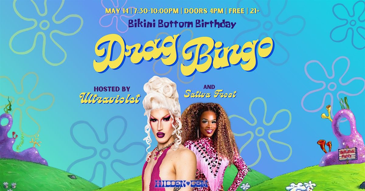 Bikini Bottom Drag Bingo