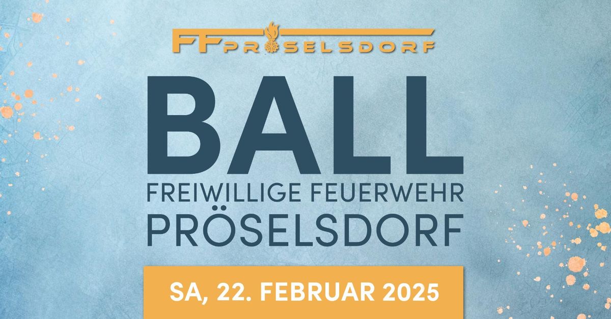 Feuerwehrball Pr\u00f6selsdorf