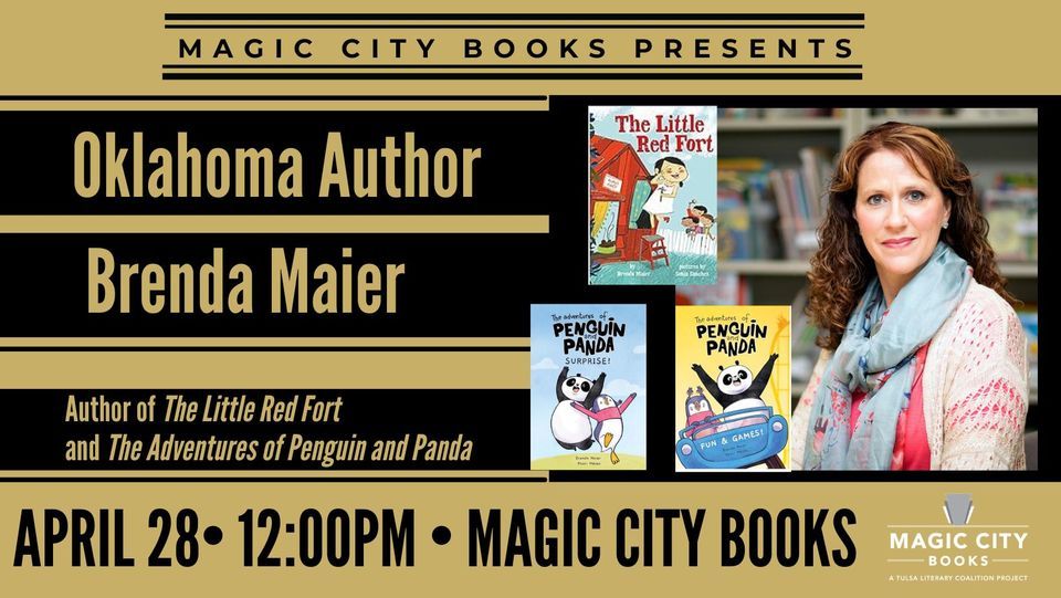 Oklahoma Author Brenda Maier presents The Adventures of Penguin and Panda
