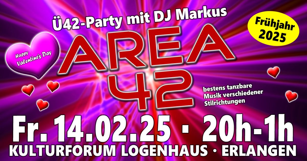 AREA 42 - Valentine's Edition mit DJ Markus