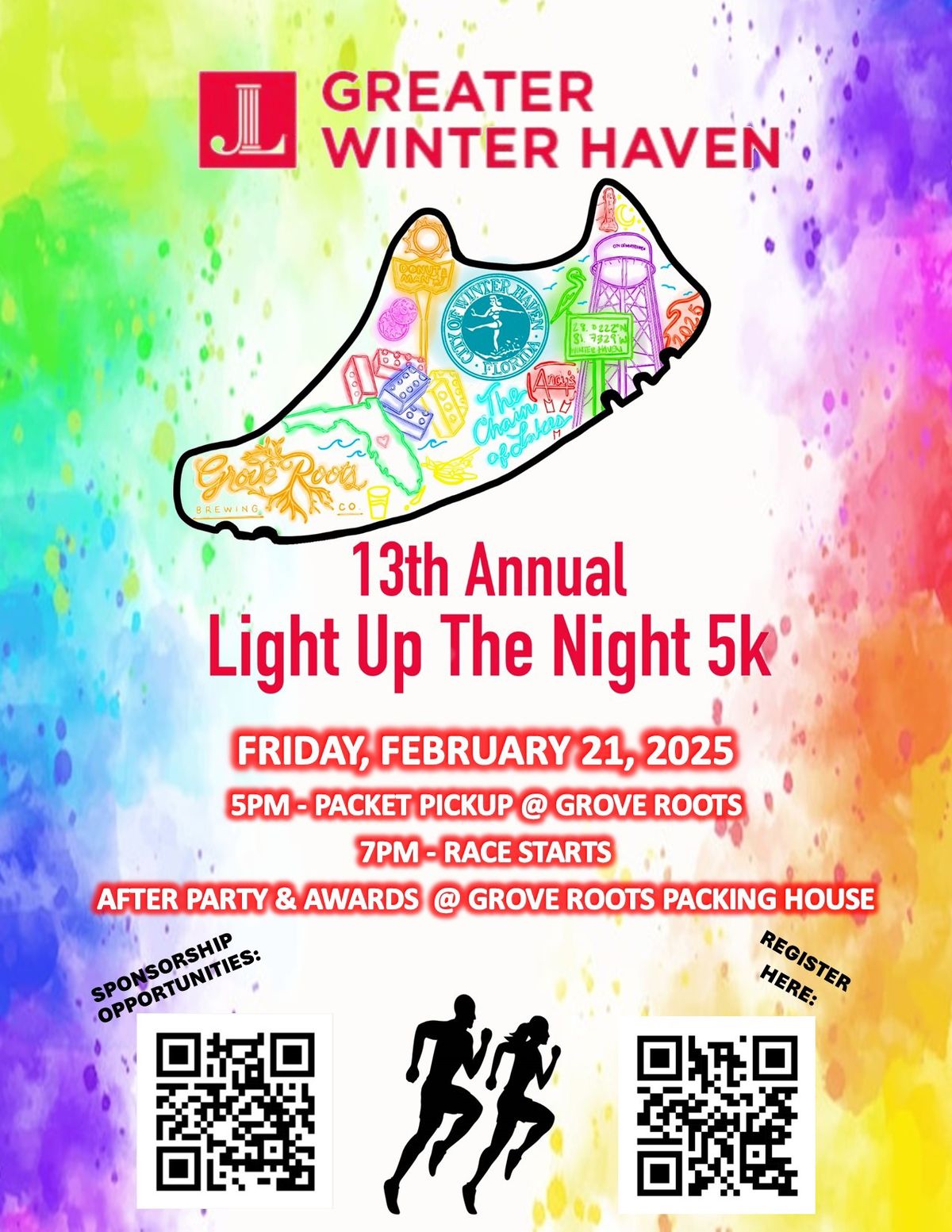 Junior League of Greater Winter Haven 13th Annual Light up the Night 5K