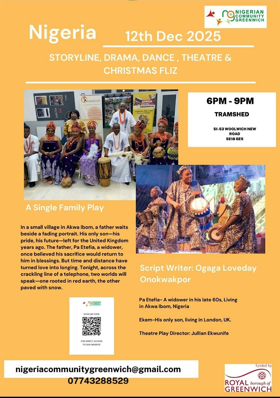 Nigeria Storyline Drama, Dance, Theatre & Christmas Fliz