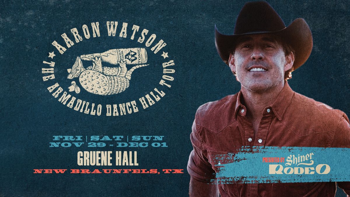 Aaron Watson: The Armadillo Dance Hall Tour