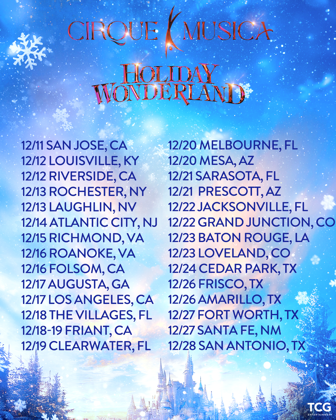 Cirque Musica Holiday Wonderland at Wonderland Circus