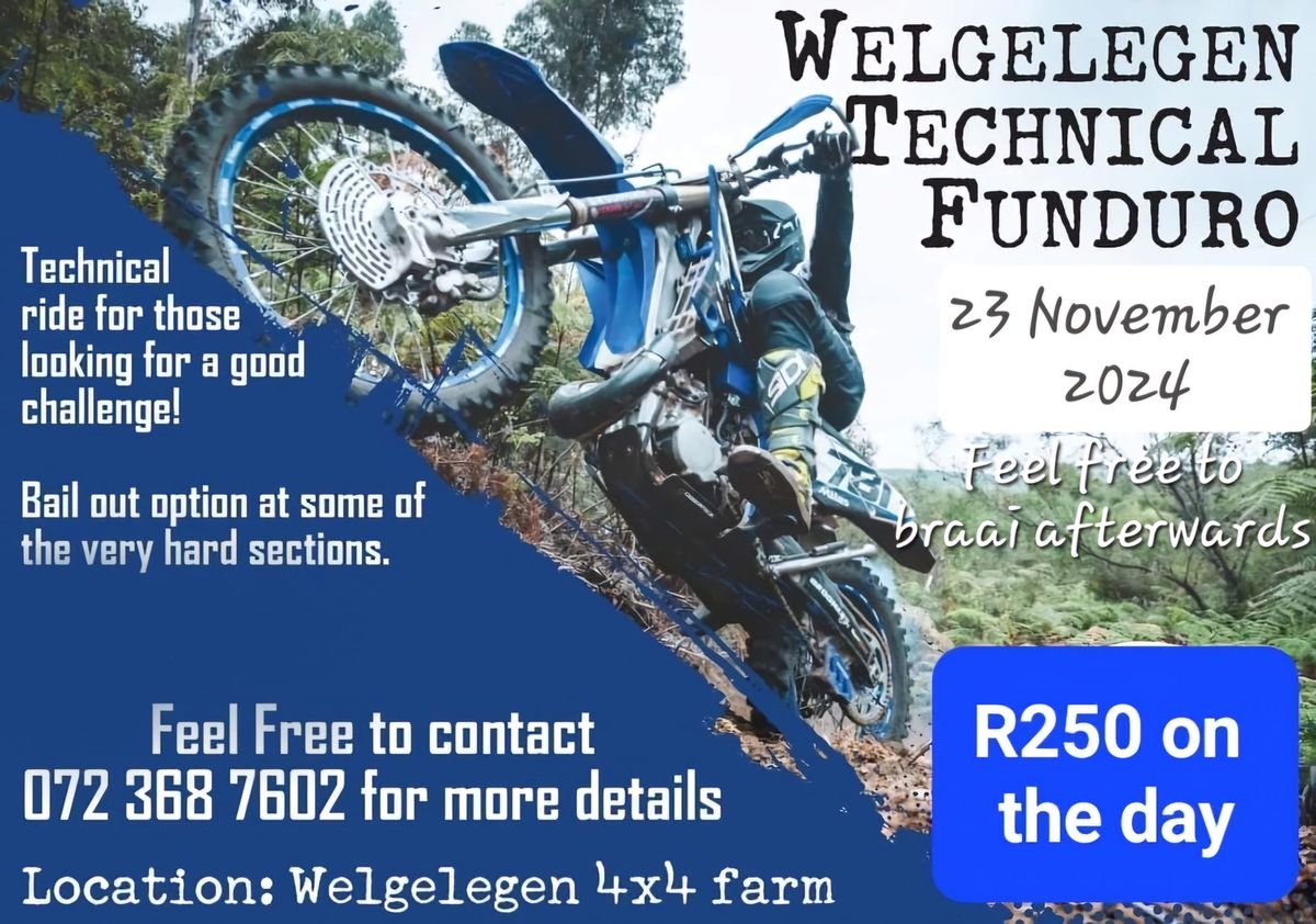 Welgelegen\/Bonthuys technical funduro