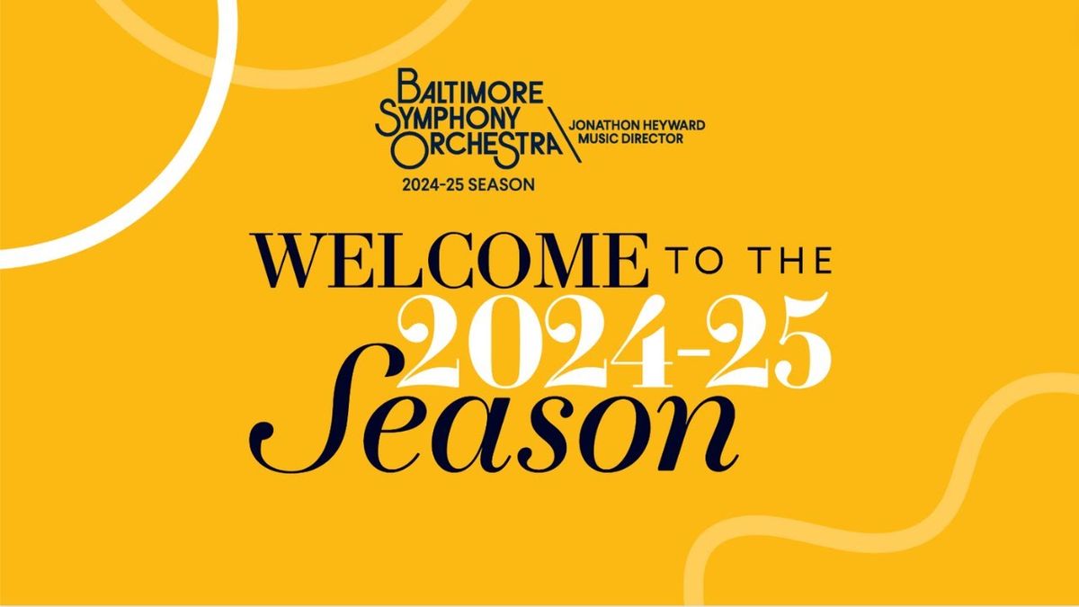 Baltimore Symphony Orchestra: Jonathon Heyward - Tribute to Ellington