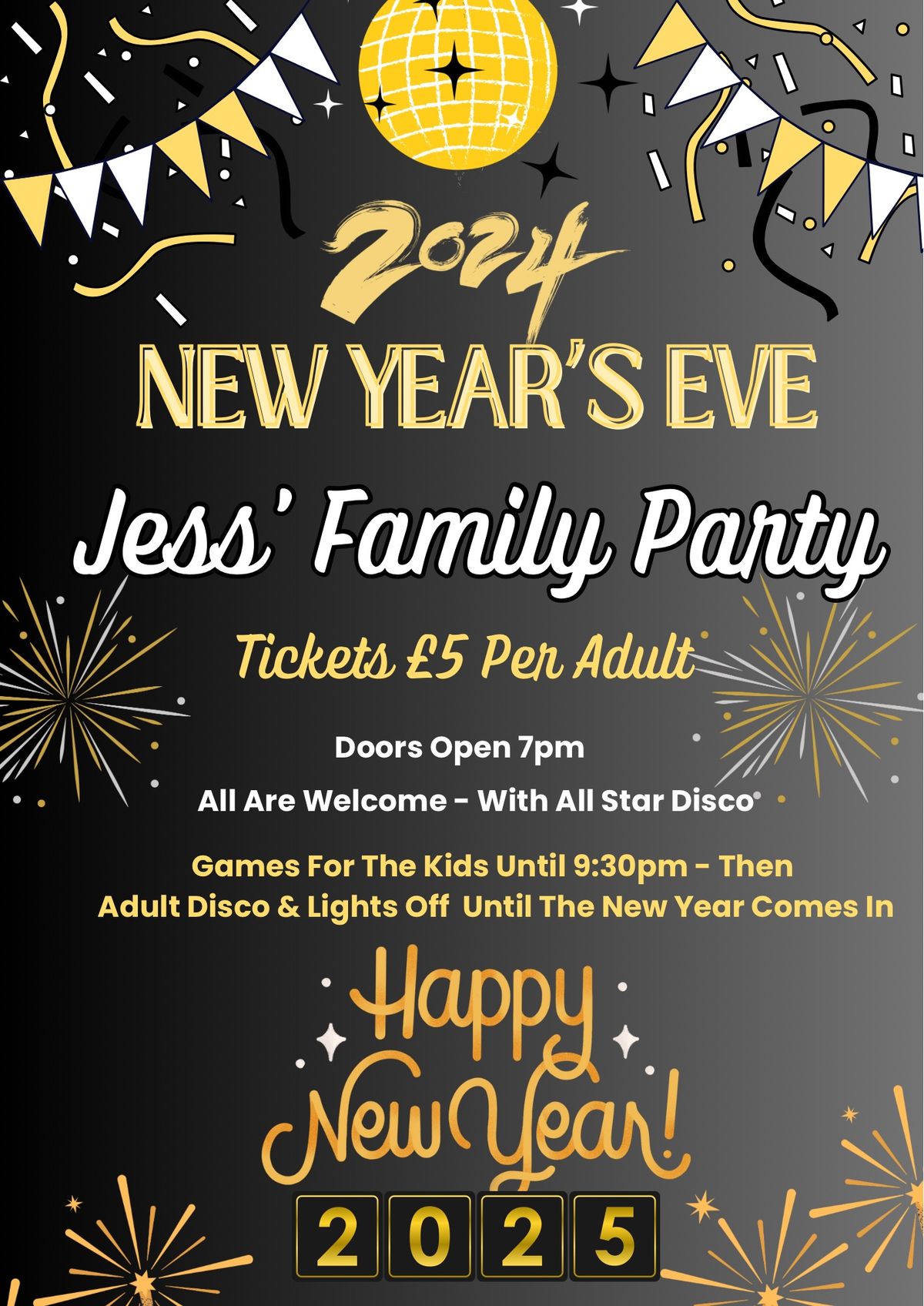 Jess\u2019 New Years Eve Family Party