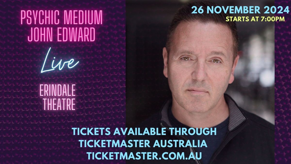 Crossing Over with Psychic Medium John Edward - Canberra, ACT