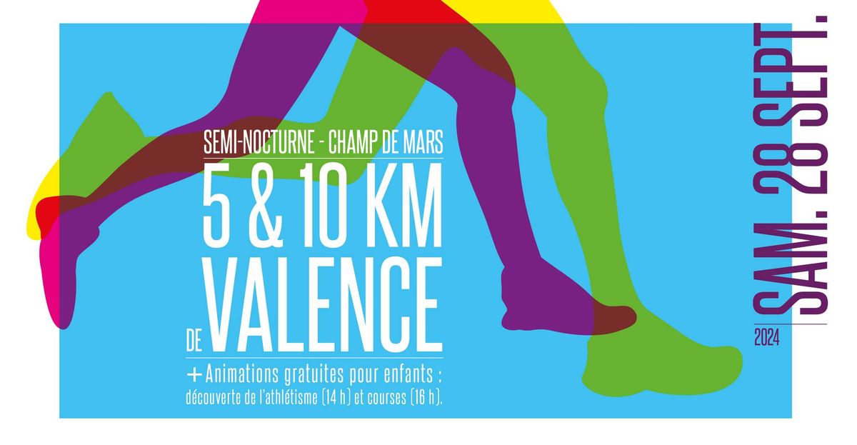 5 & 10 km de Valence