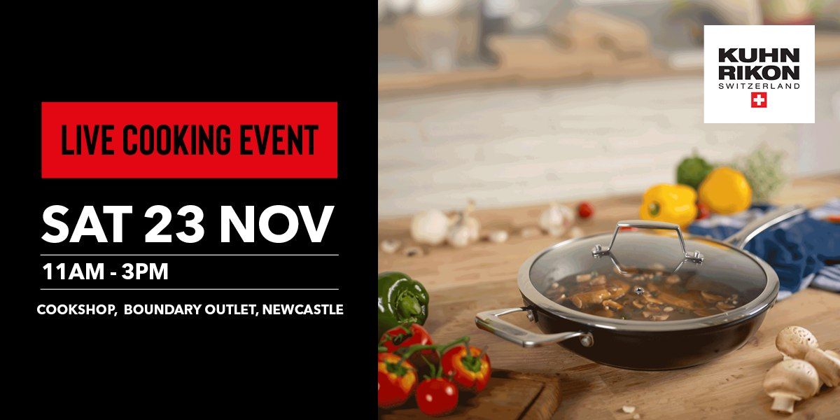 Live Cooking Demonstrations at Newcastle