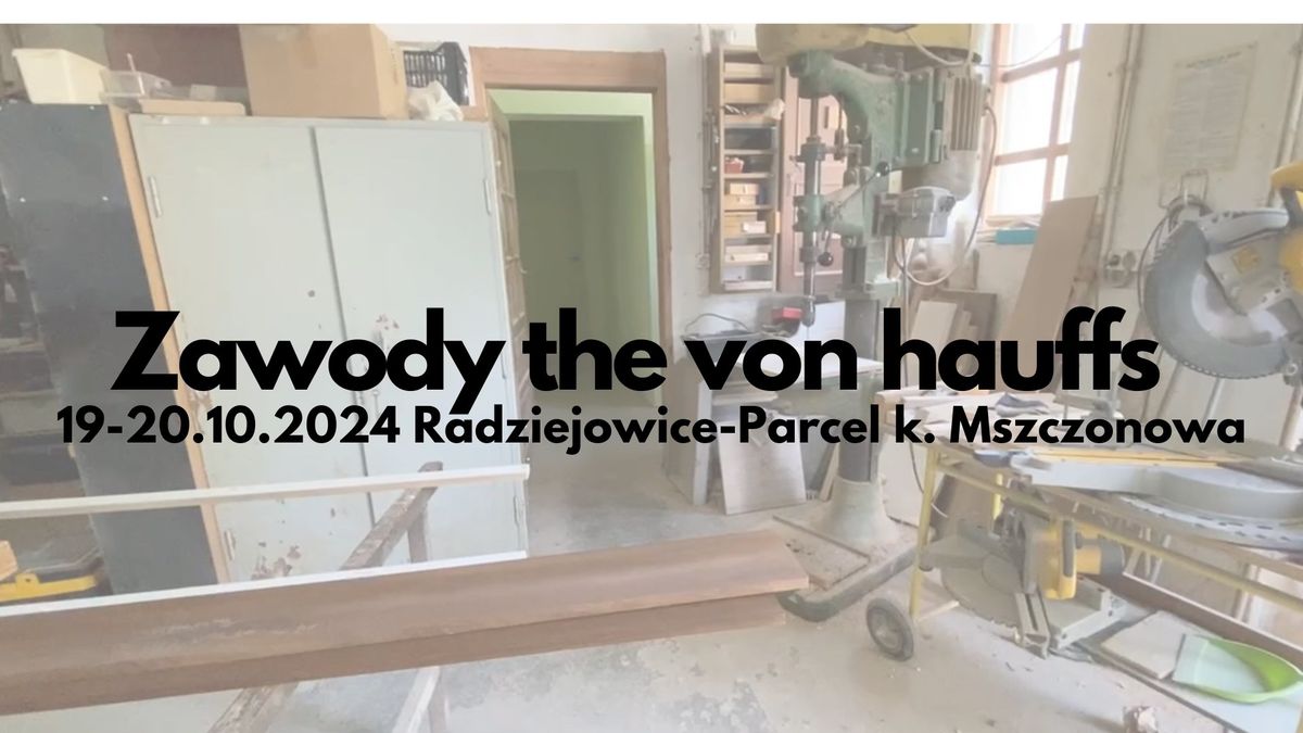 Zawody the von hauffs, 19-20.10.2024, Radziejowice-Parcel 