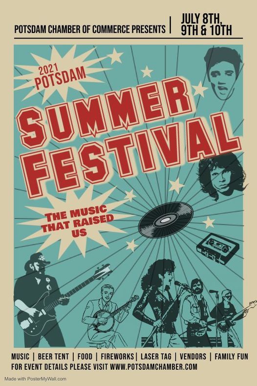2021 Potsdam Summer Festival Potsdam New York 8 July To 10 July Potsdam Summer Festival 2022