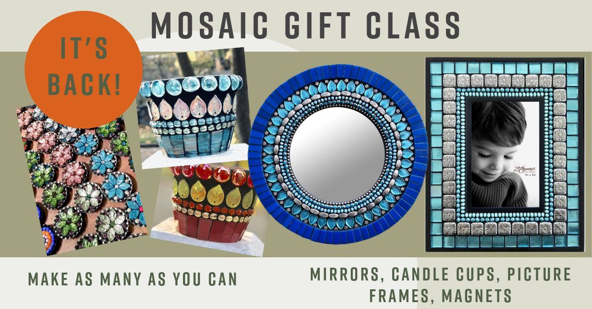 (1 Spot Left) Mosaic GIFT Class | November 23-24 | In-Person | Seattle, WA