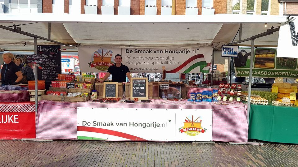 De Smaak van Hongarije op Koningspleinmarkt Tilburg
