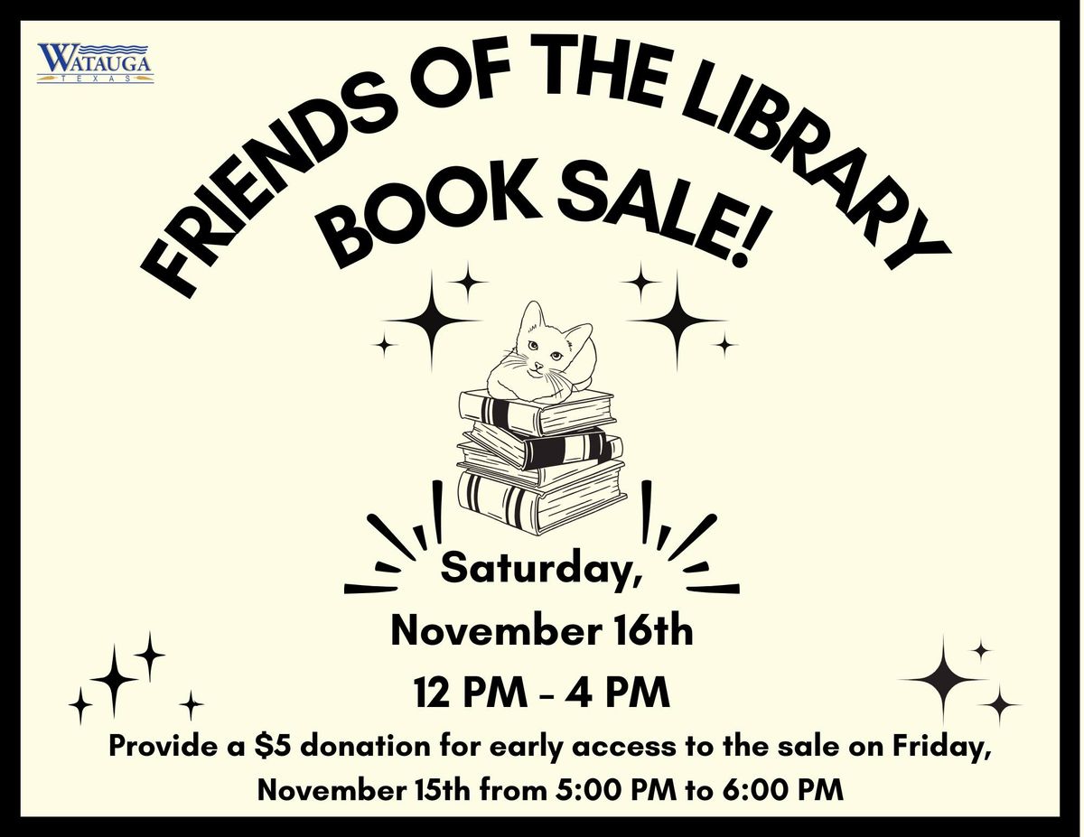 Friends of the Library Book Sale