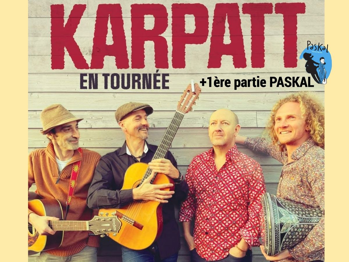 Concert de Karpatt + 1\u00e8re partie "Paskal" au Barbe rouge \u00e0 Langan