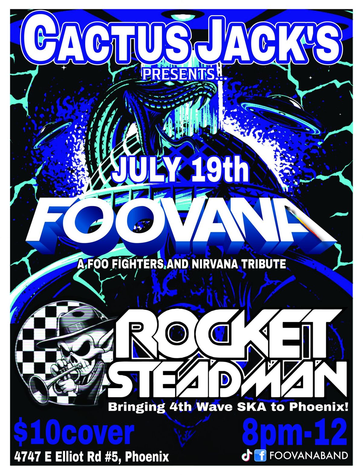 FooVana and Rocket Steadman @ Cactus Jack's