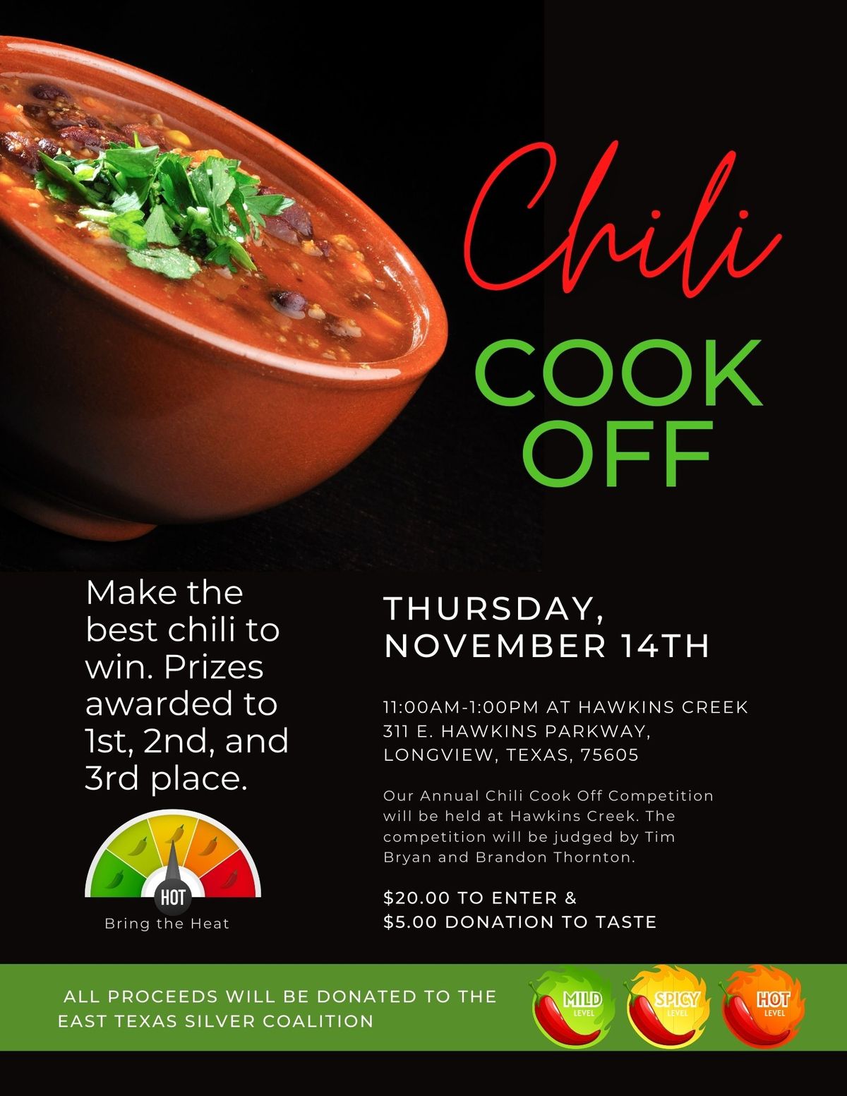 Annual Chili Cook Off