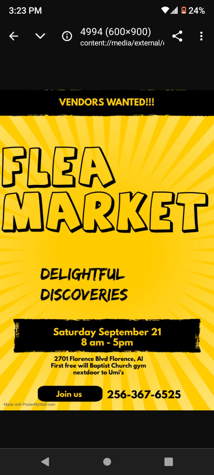 DELIGHTFUL DISCOVERIES Flea market 