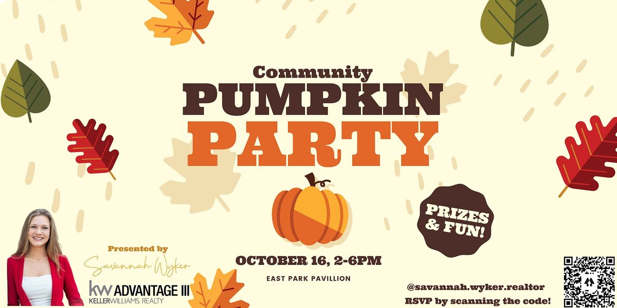 Community Pumpkin Painting Party!